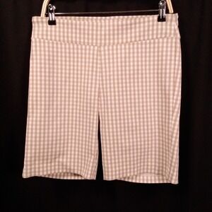 J.McLaughlin‎ Masie 9" Bermuda Shorts Women 12 Wrinkle Resistant Stretch Shaping